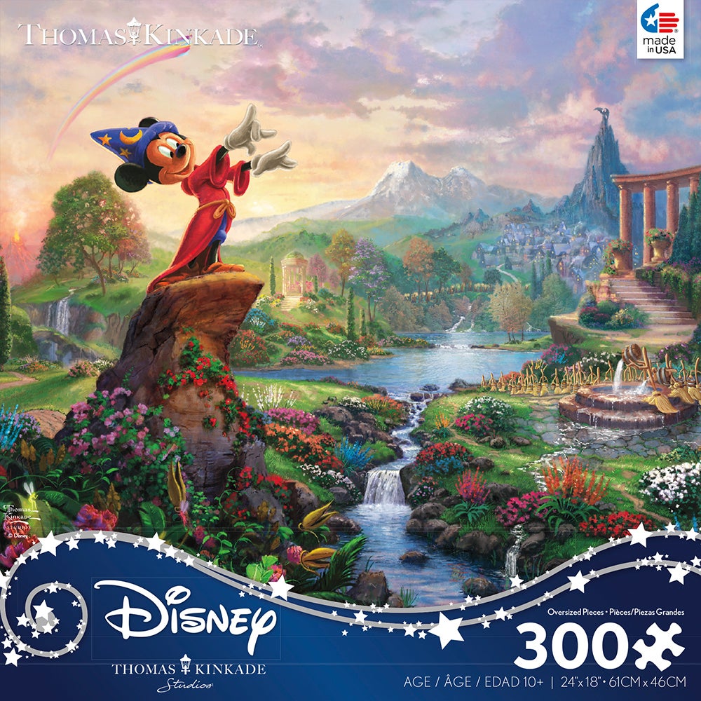 300PC THOMAS KINKADE DISNEY PRINCESS OVERSIZE ASST (6) BL